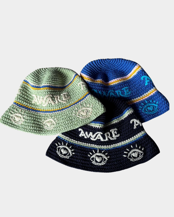 Aware Crochet Bucket Hat