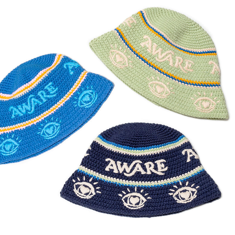 Aware Crochet Bucket Hat